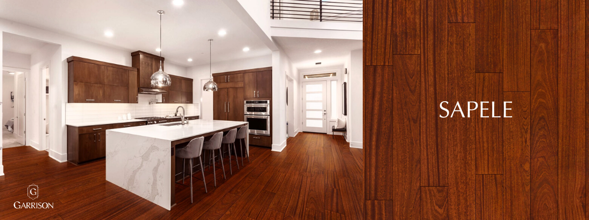 Types of Exotic Hardwood Flooring - Garrison Collection - Sapele