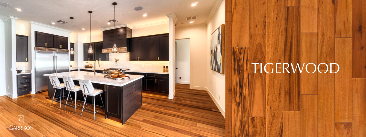 Types of Exotic Hardwood Flooring - Garrison Collection - Tigerwood