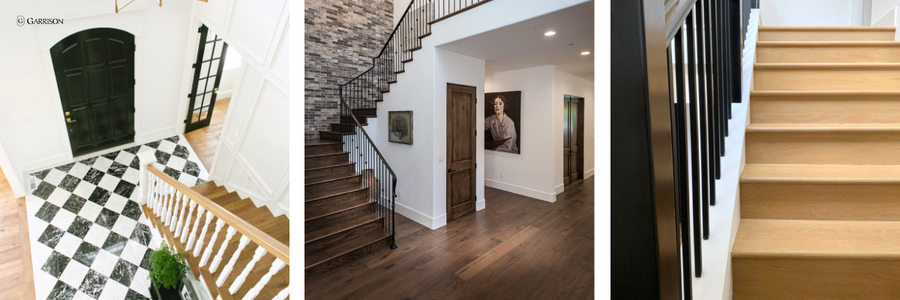 Blog Graphic for Hardwood Flooring on Stairs - Garrison Collection copy 2