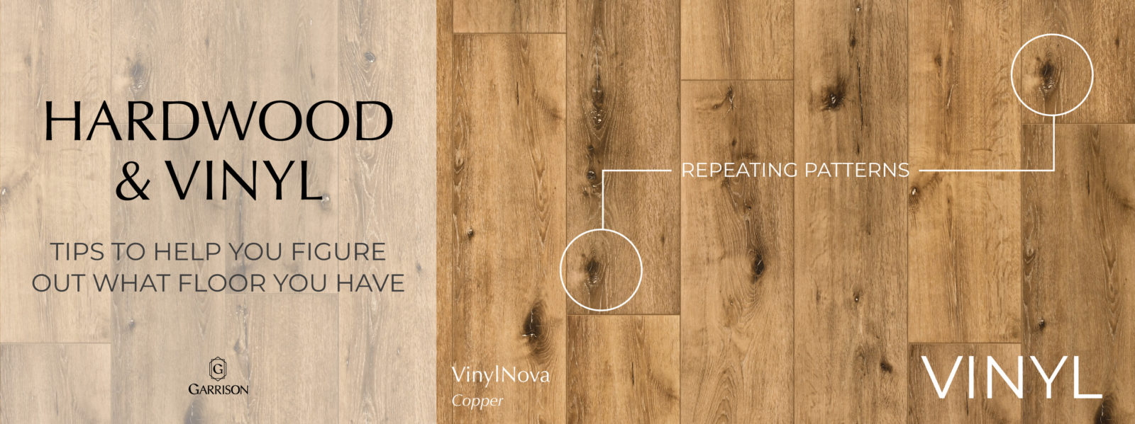 How to tell if flooring is hardwood or vinyl