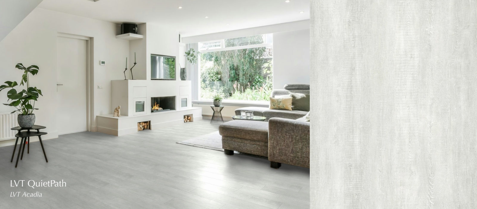 White vinyl flooring in Los Angeles