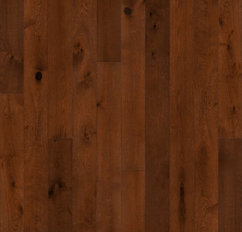 Dark brown hardwood floor