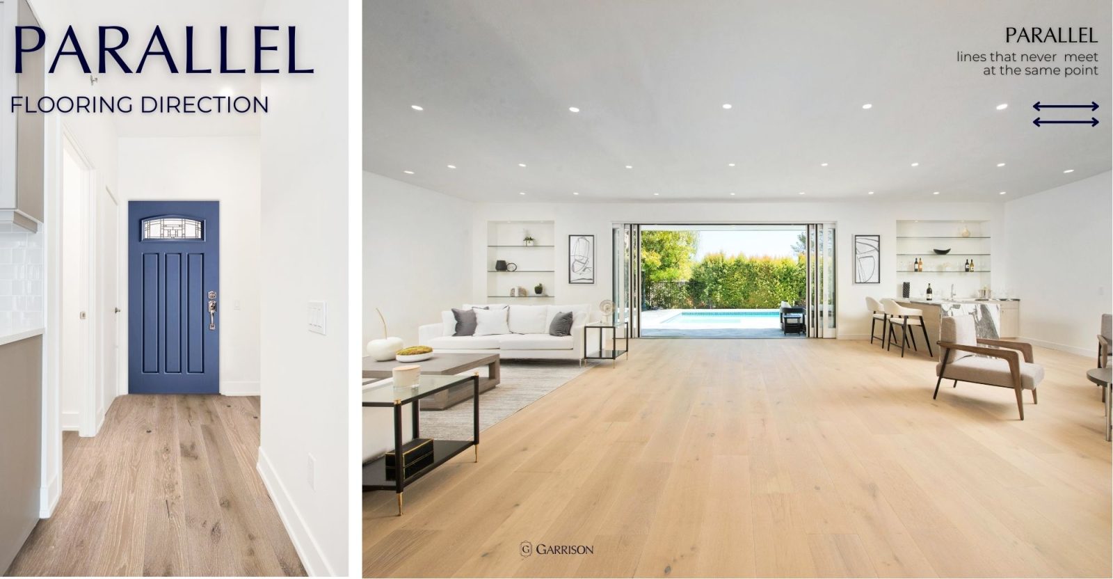 Perpendicular vs Parallel Flooring Direction - Blog By Garrison Collection