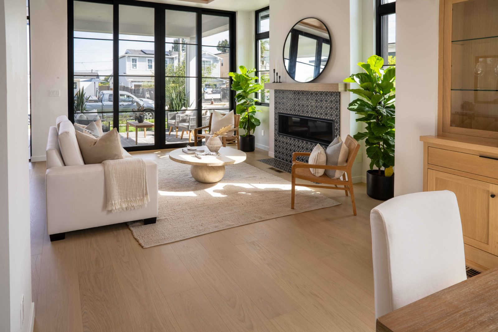 Select grade European oak engineered flooring in Los Angeles